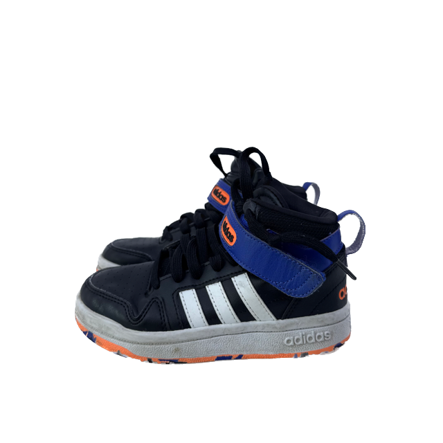 Adidas Boys Black | White | Blue Sneakers Size: US 12 Black | White | Blue