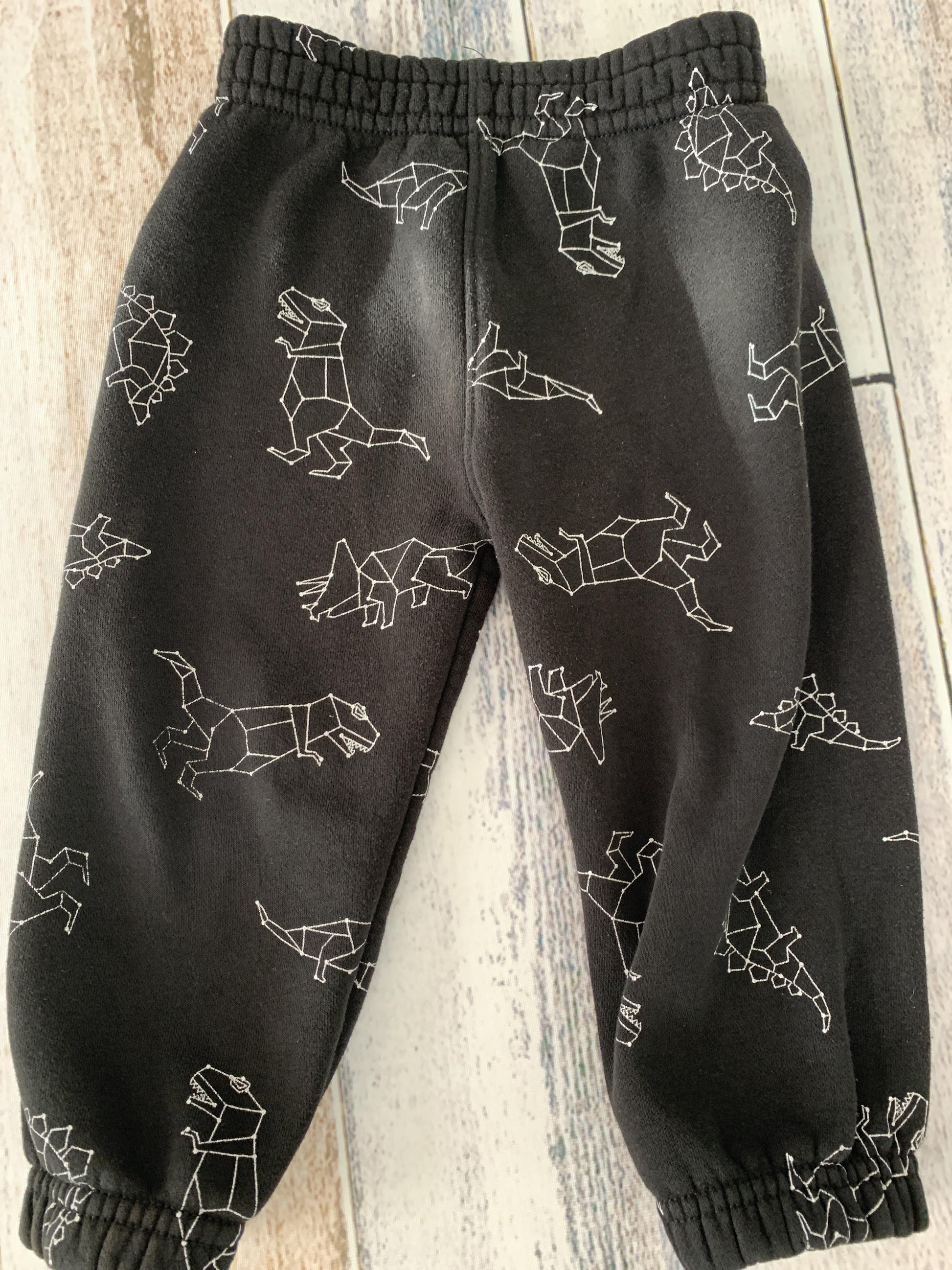 Granimals Boys Black | White | Dinosaur Pants Size: 2T Black | White | Dinosaur