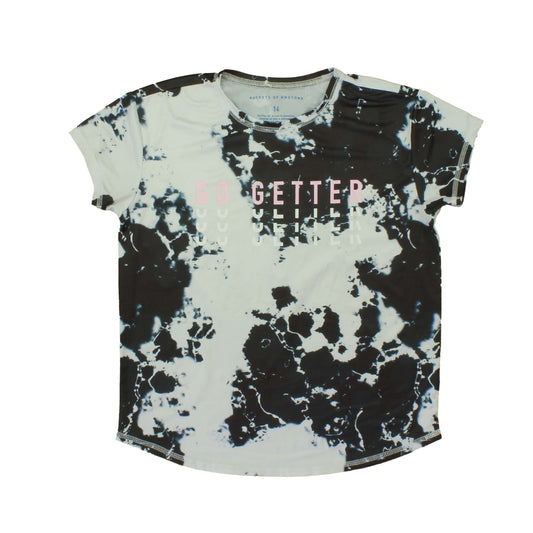 Rockets Of Awesome Girls Black | White | Go Getter Athletic Top Size: 14 Years