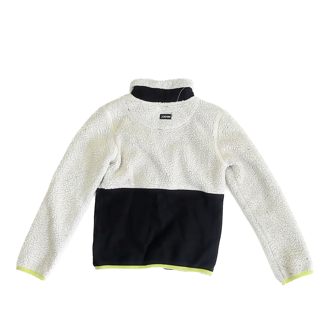 Joe's Boys Black | White | Green Fleece Size: 6 Black | White | Green