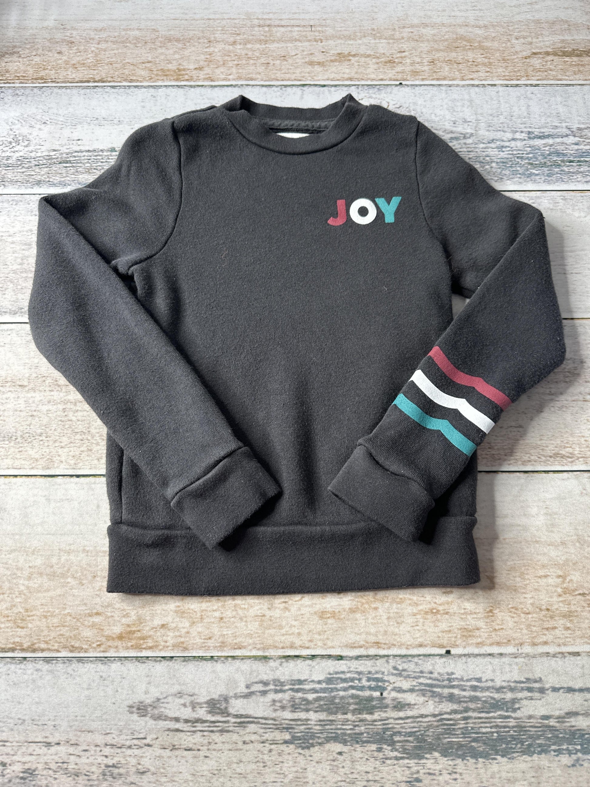 Sol Angeles Unisex Black | White | light green | Red Sweatshirt Size: 2T Black | White | light green | Red