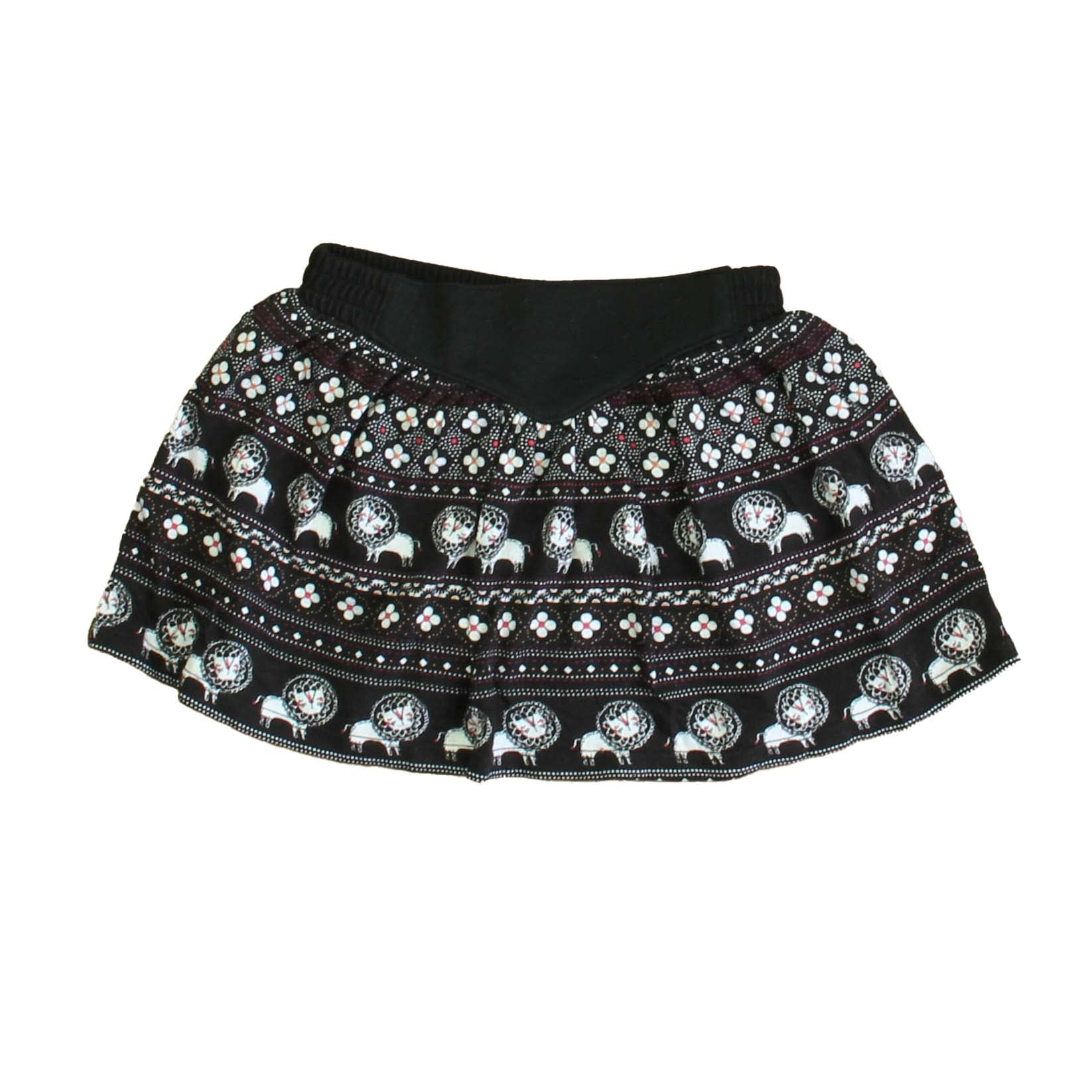 Gymboree Girls Black | White Lion Dress Size: 2T Black | White Lion