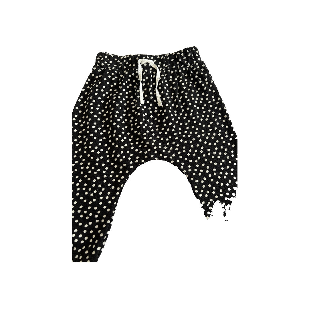 Harper Canyon Girls Black | White | polka dot Pants Size: 12 months Black | White | polka dot