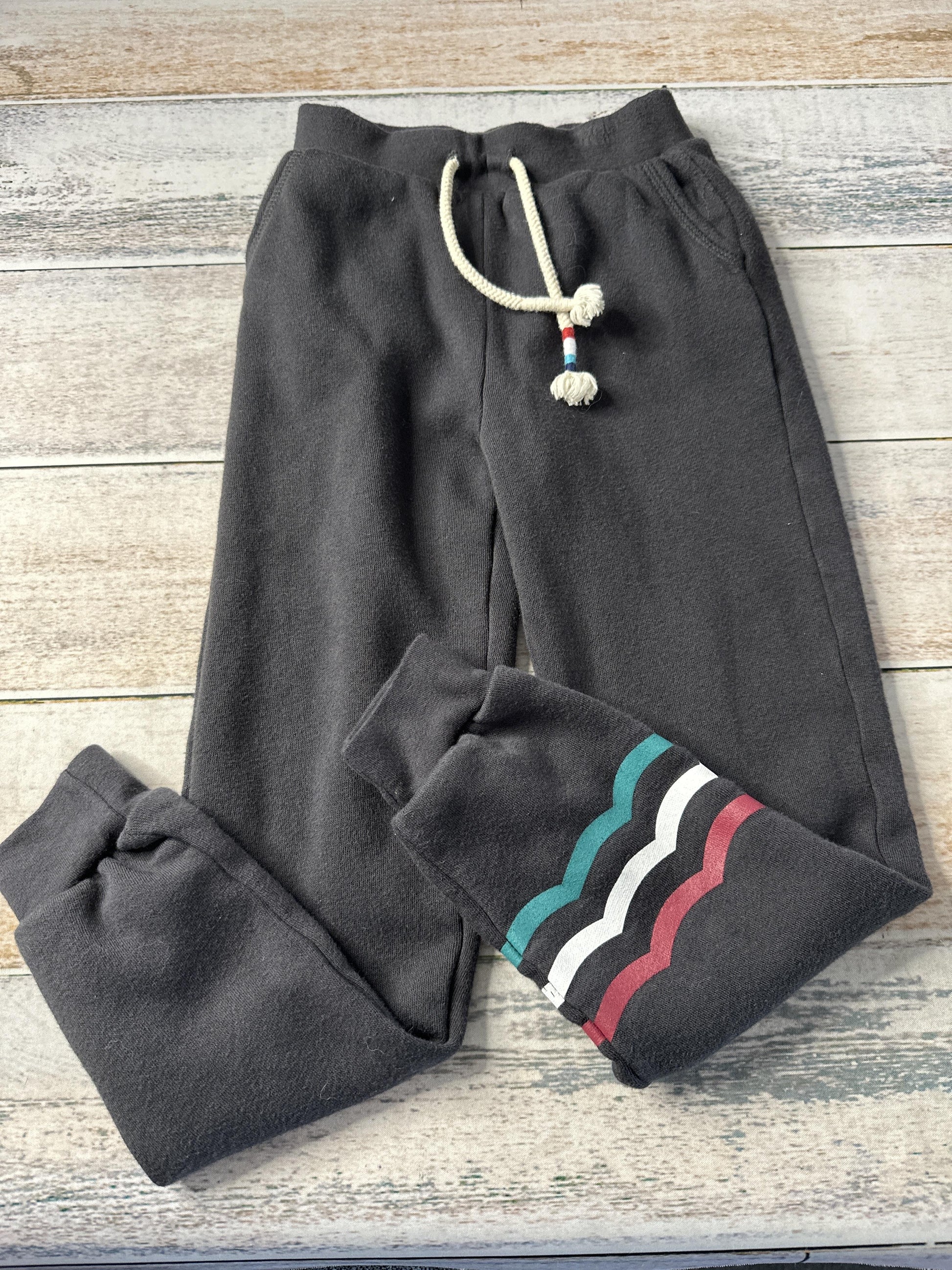 Sol Angeles Unisex Black | White | Red | light green Pants Size: 2T Black | White | Red | light green