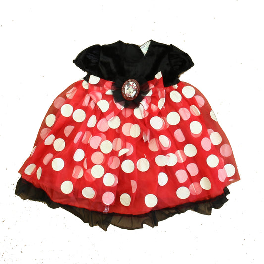 Disney Girls Black | White | Red Minnie Costume Size: 6-12 Months Black | White | Red Minnie