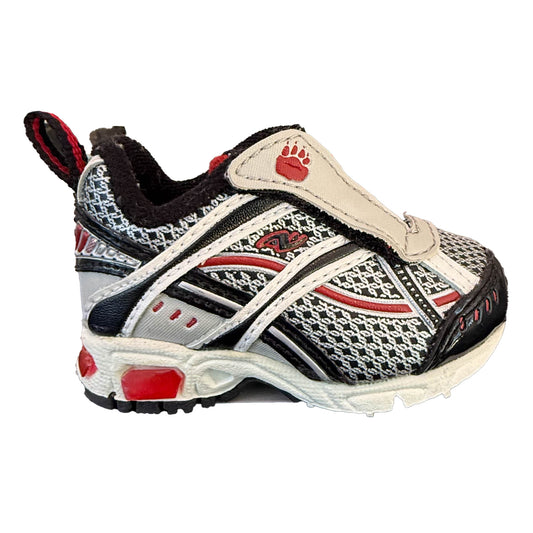Athletic Works Boys Black | White | Red Sneakers Size: 2 Infant Black | White | Red