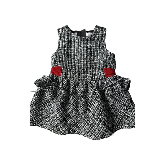 Koala Baby Girls Black | White | Red Dress Size: 12 months Black | White | Red