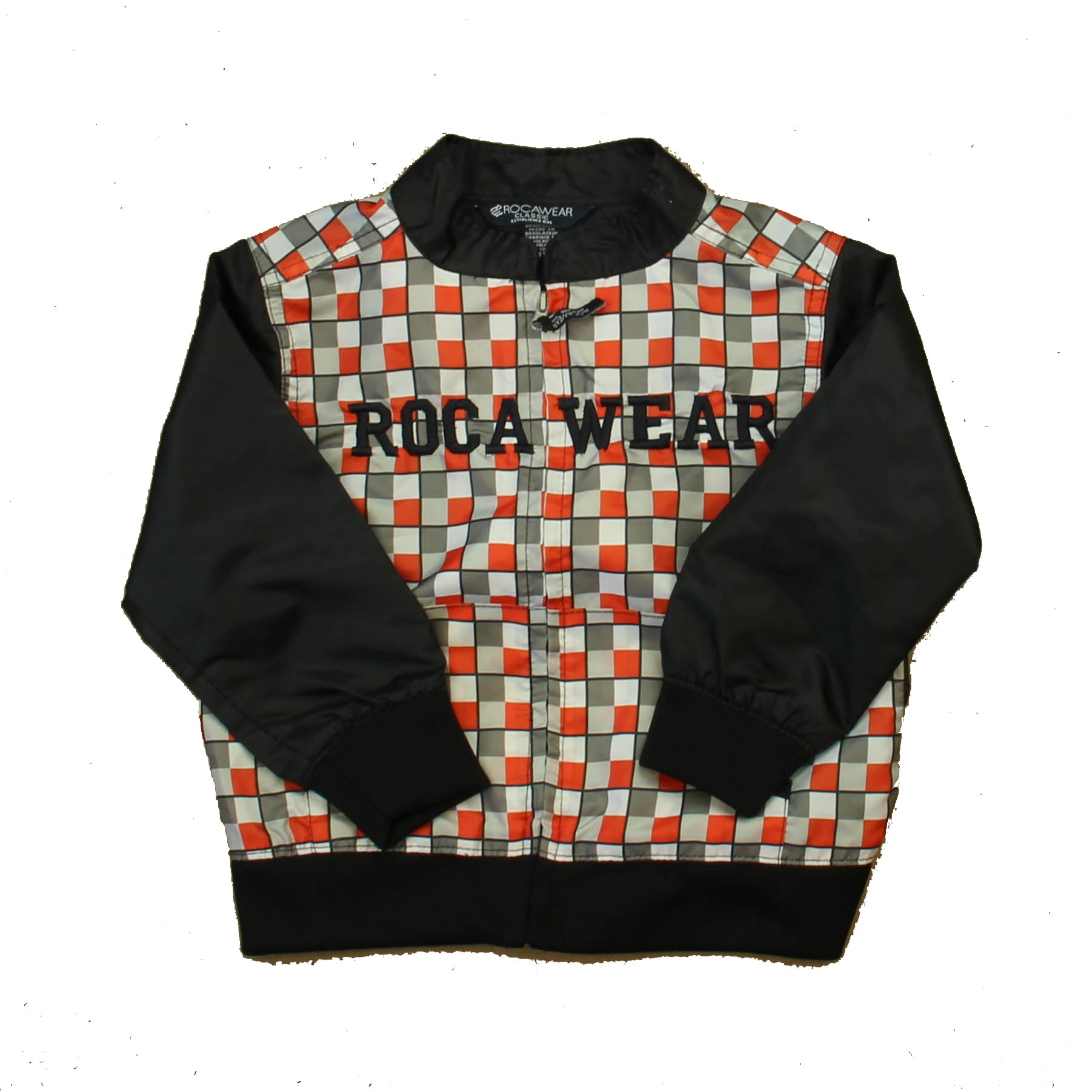 Roca Wear Boys Black | White | Red Jacket Size: 3T Black | White | Red