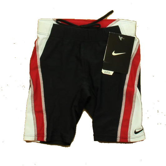 Nike Boys Black | White | Red Trunks Size: 2T Black | White | Red