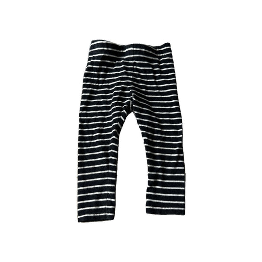 Harper Canyon Unisex Black | White | Stripe Pants Size: 12 months Black | White | Stripe