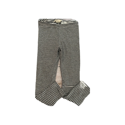 H&M Girls Black | White | Striped Pants Size: 3T Black | White | Striped