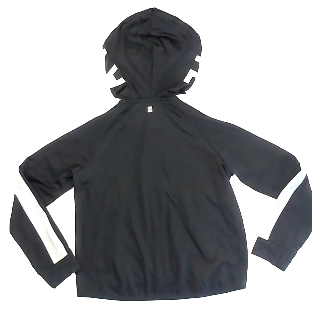 Rockets Of Awesome Boys Black | White Writing Sweater Size: 8 Years Black | White Writing