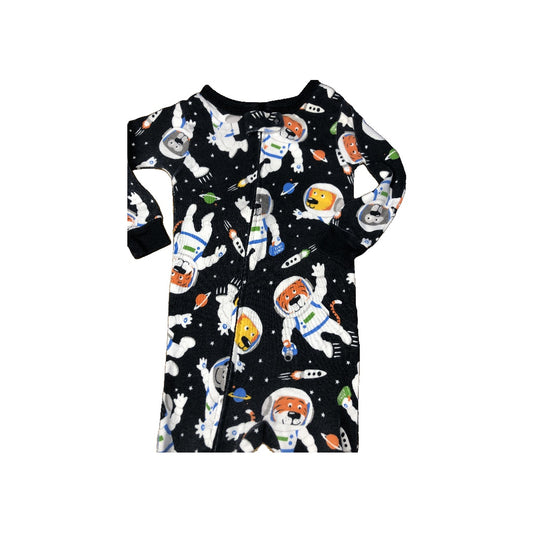 Carters Boys Black | White | Yellow | orange Pajamas Size: 12 months Black | White | Yellow | orange