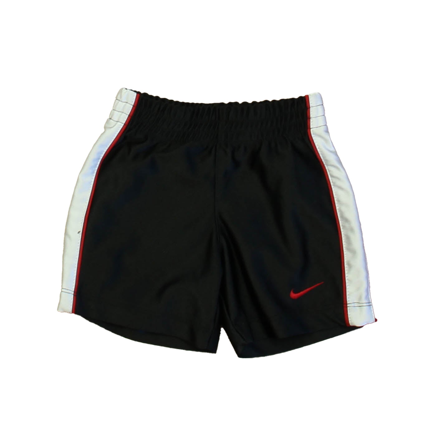 Nike Boys Black | White Athletic Shorts Size: 12 Months Black | White