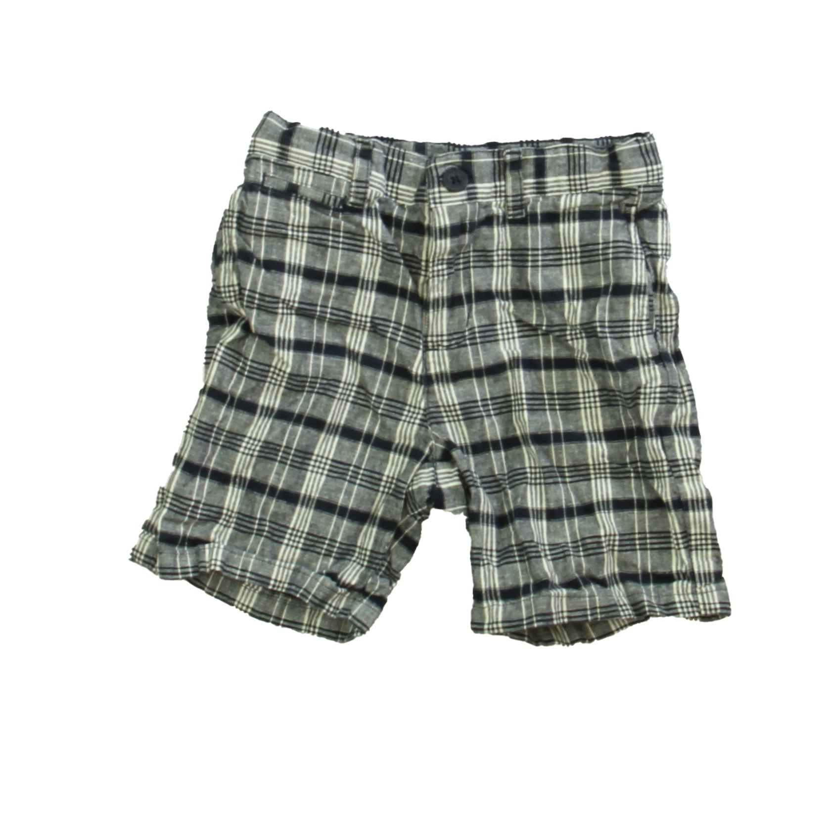 Janie and Jack Boys Black | White Shorts Size: 18-24 Months Black | White