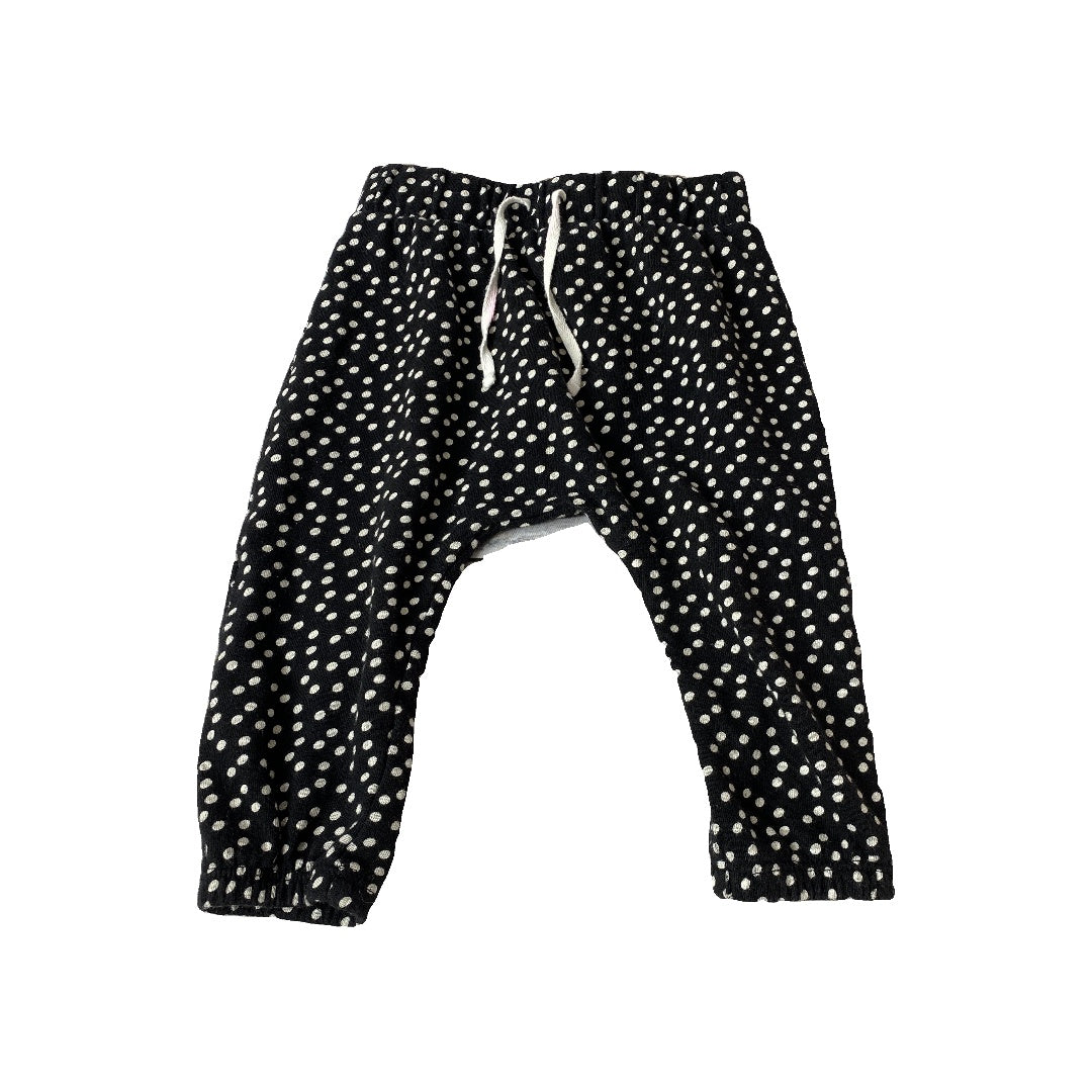 Harper Canyon Girls Black | White Pants Size: 18 months Black | White
