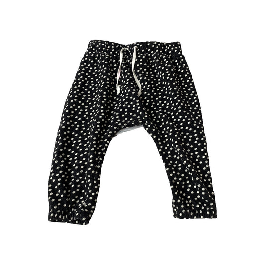 Harper Canyon Girls Black | White Pants Size: 18 months Black | White