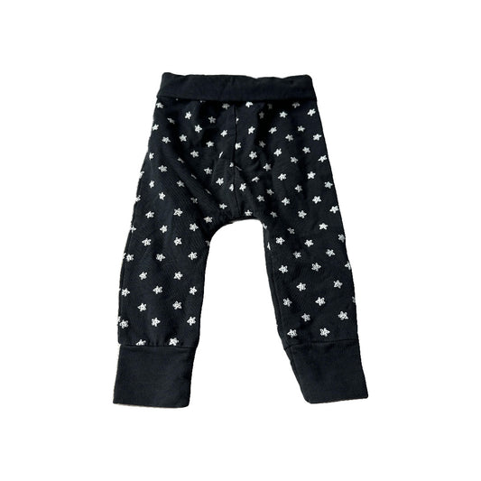 Focus Unisex Black | White Pants Size: 9 months Black | White