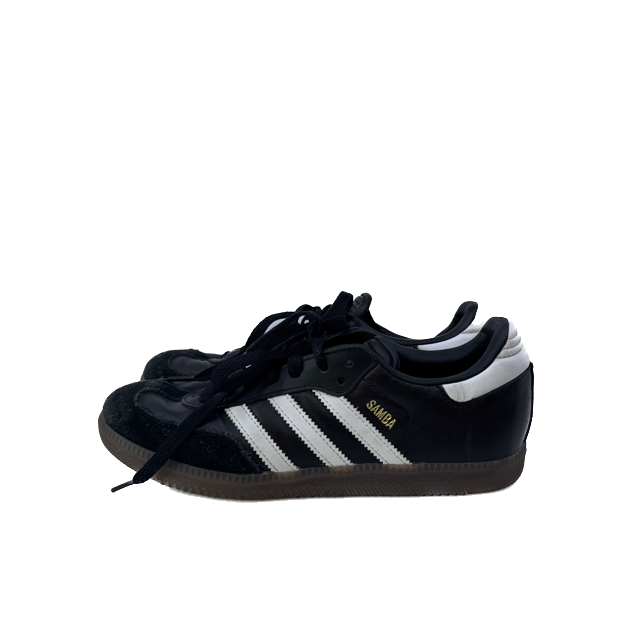Adidas Boys Black | White Sneakers Size: 6 Mens Black | White