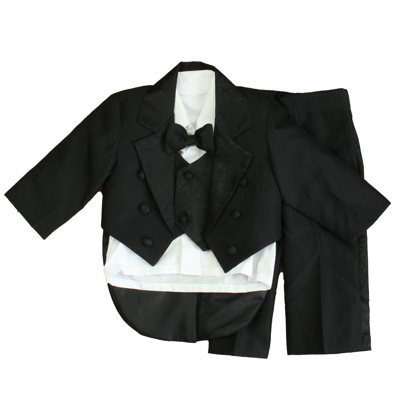 Generis Boys Black | White Special Occasion Outfit Size: 12 Months Black | White