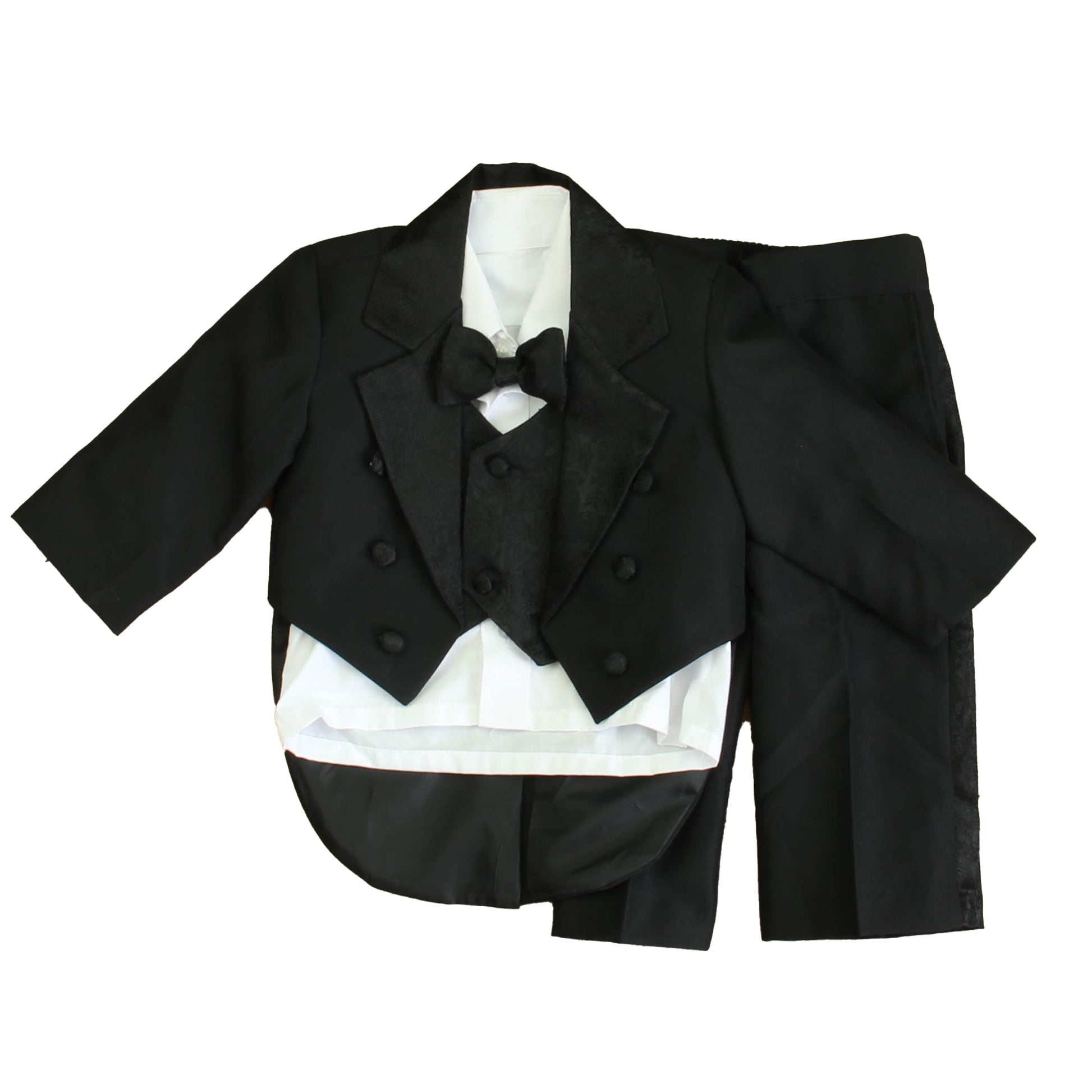 Generis Boys Black | White Special Occasion Outfit Size: 12 Months Black | White