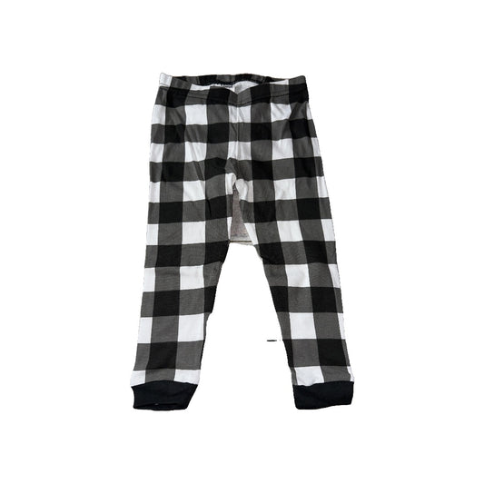 Leveret Unisex Black | White Pajamas Size: 18-24 months Black | White