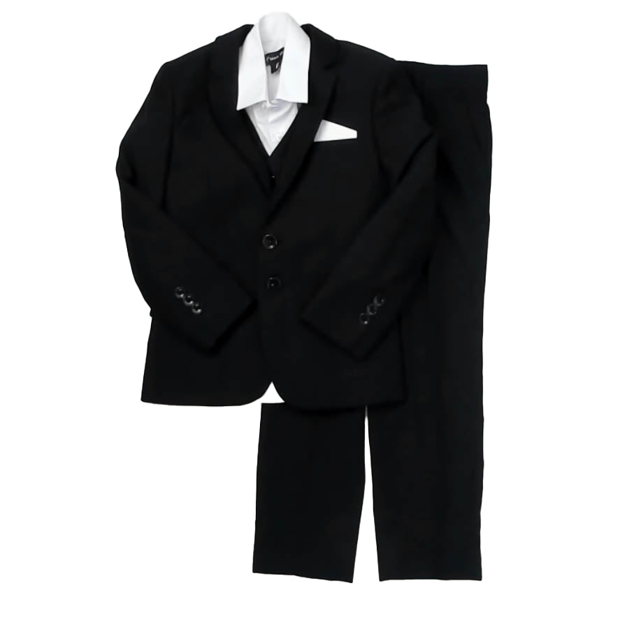 Black n Bianco Boys Black | White Special Occasion Outfit Size: 6 Years Black | White