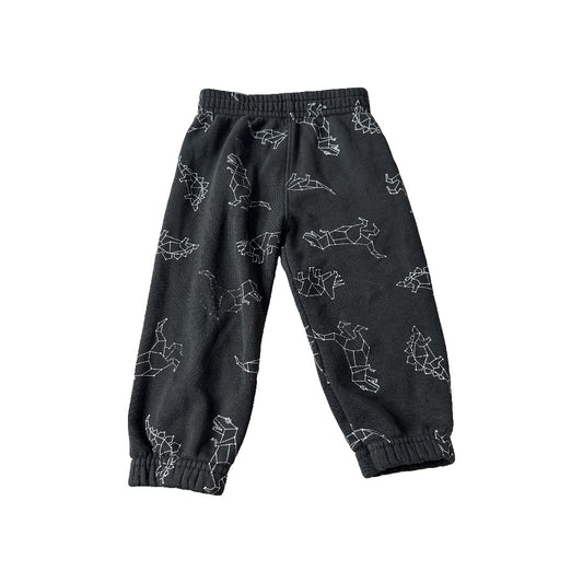 Garanimals Boys Black | White Athletic Pants Size: 2T Black | White