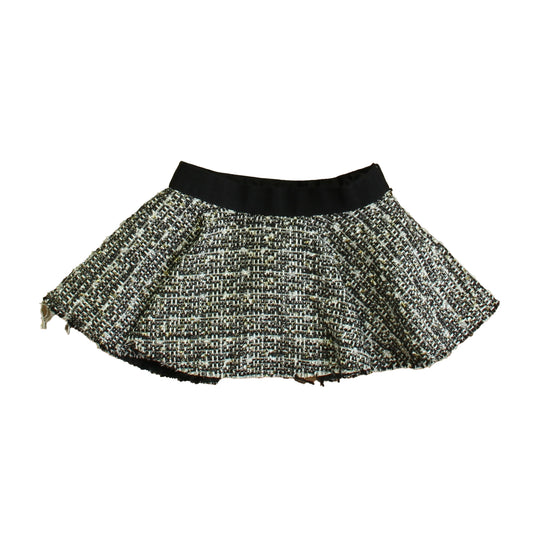 Milly Girls Black | White Skirt Size: 2T Black | White