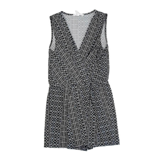 BCBG Girls Black | White Romper Size: Junior XXS Black | White