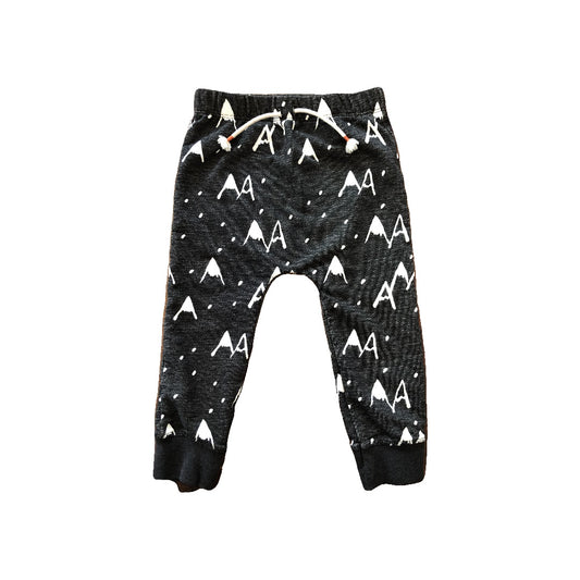 Oliver & Rain Boys Black | White Pants Size: 3T Black | White