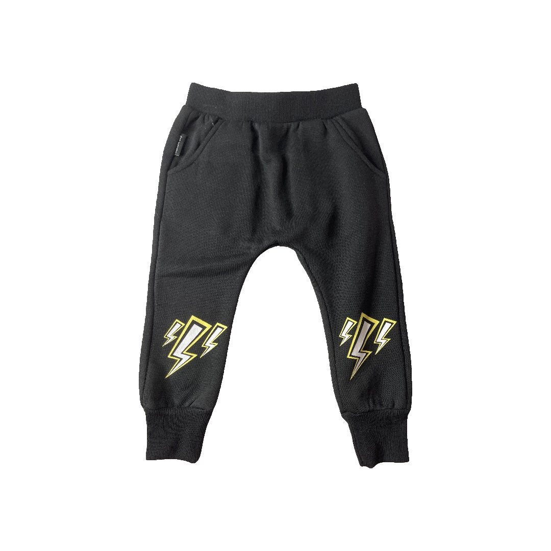 Dot Unisex Black | White Pants Size: 2T Black | White