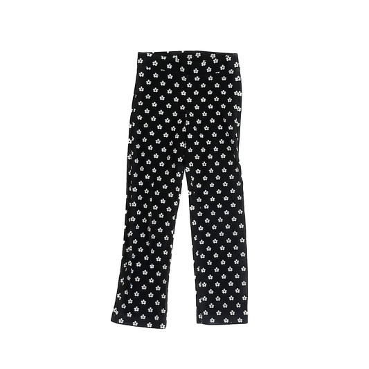 Zara Girls Black | White Pants Size: 6 Years Black | White