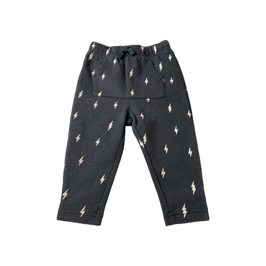 Tea Unisex Black | White Pants Size: 12-18 months Black | White