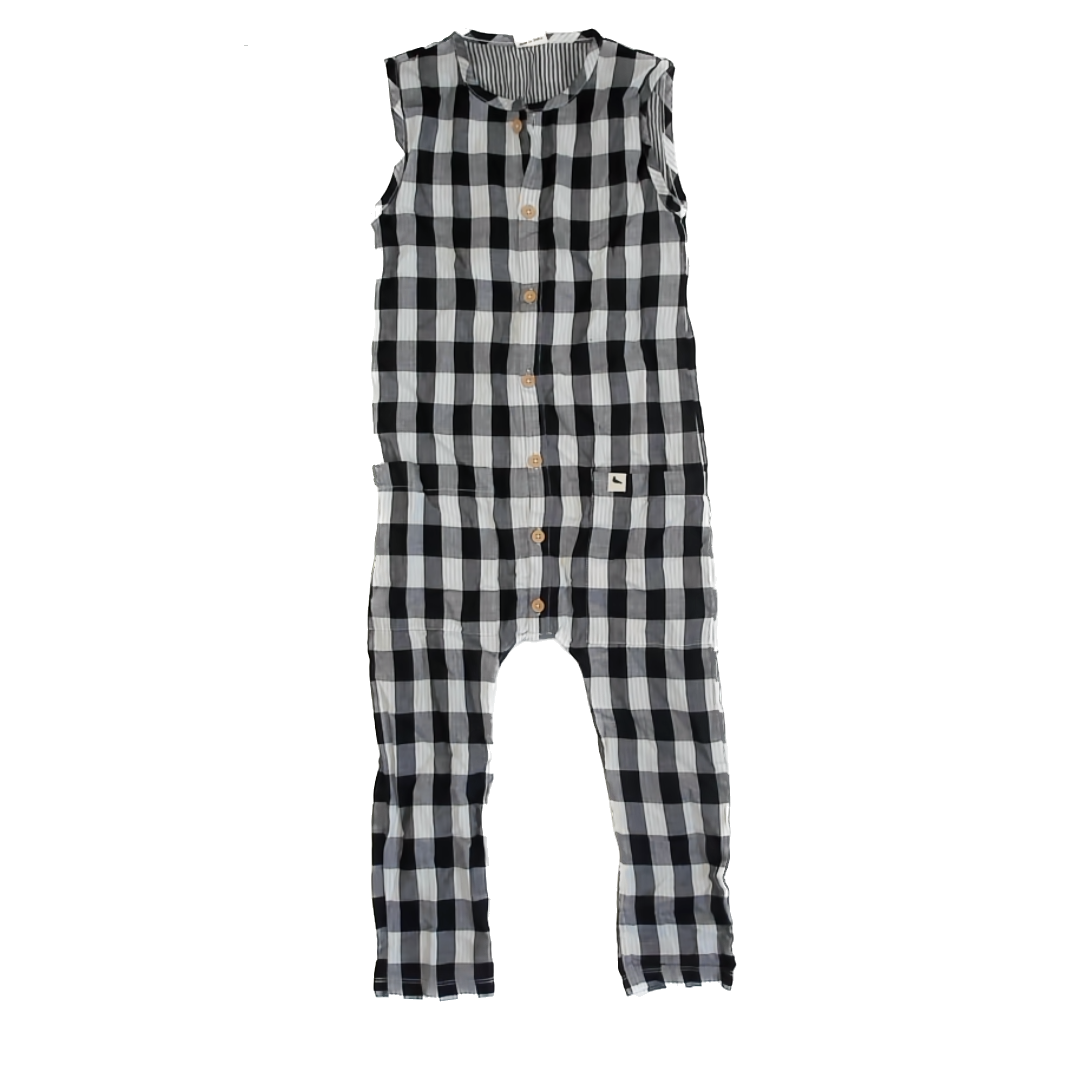 Turtledove London Unisex Black | White Romper Size: 5-6 Years Black | White