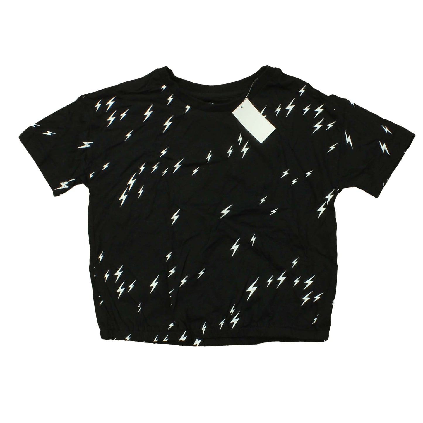 Rockets Of Awesome Girls Black | White T-Shirt Size: Big Girl Black | White