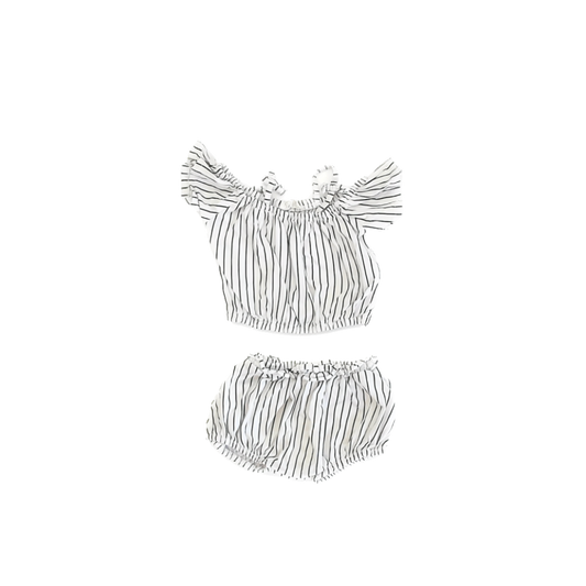 Jessica Simpson Girls Black | White Apparel Sets Size: 18 Months Black | White