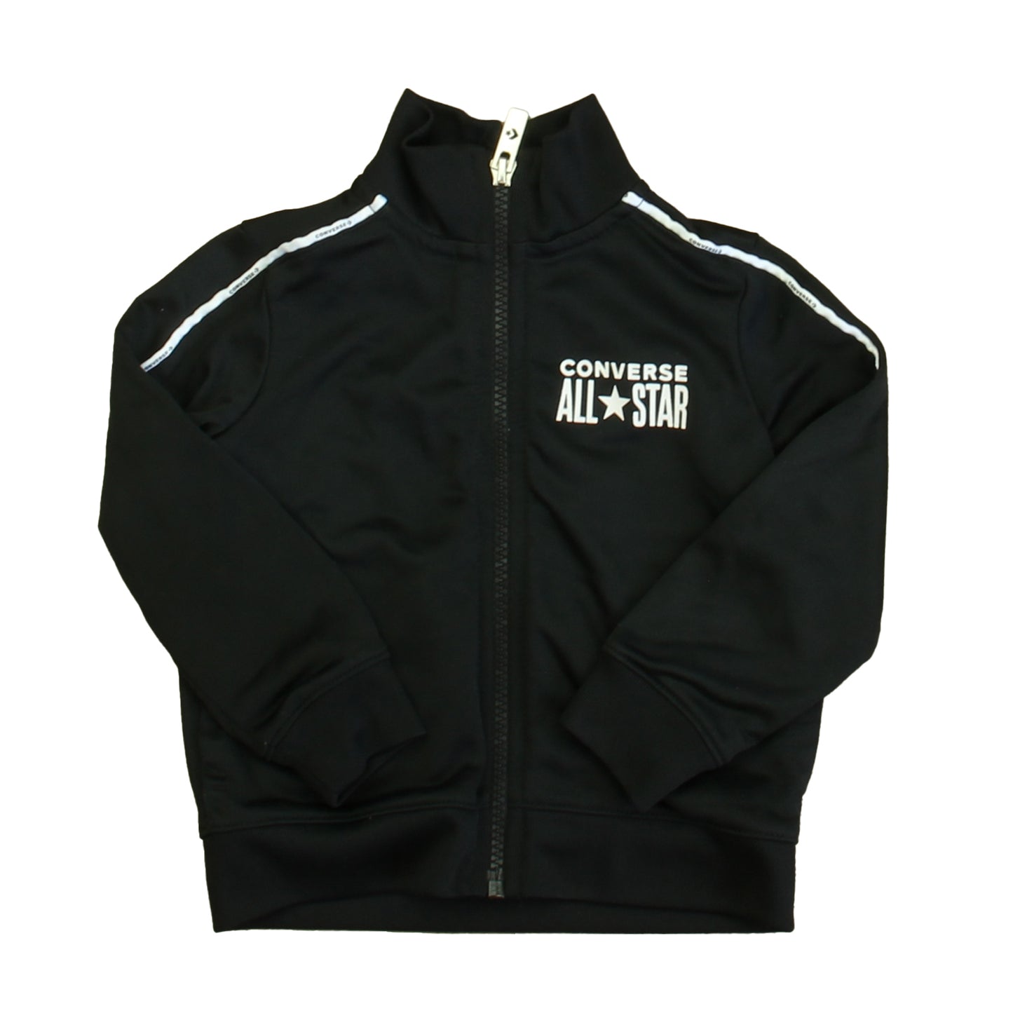 Converse Unisex Black | White Athletic Top Size: 18 Months Black | White