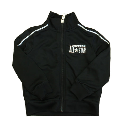 Converse Unisex Black | White Athletic Top Size: 18 Months Black | White