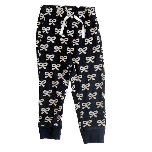 Tea Collection Girls Black | White Leggings Size: 3T Black | White
