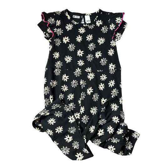 Harper Canyon Girls Black | White Romper Size: 5T Black | White