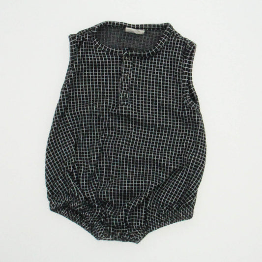 Turtledove London Girls Black | White Romper Size: 3-6 Months Black | White