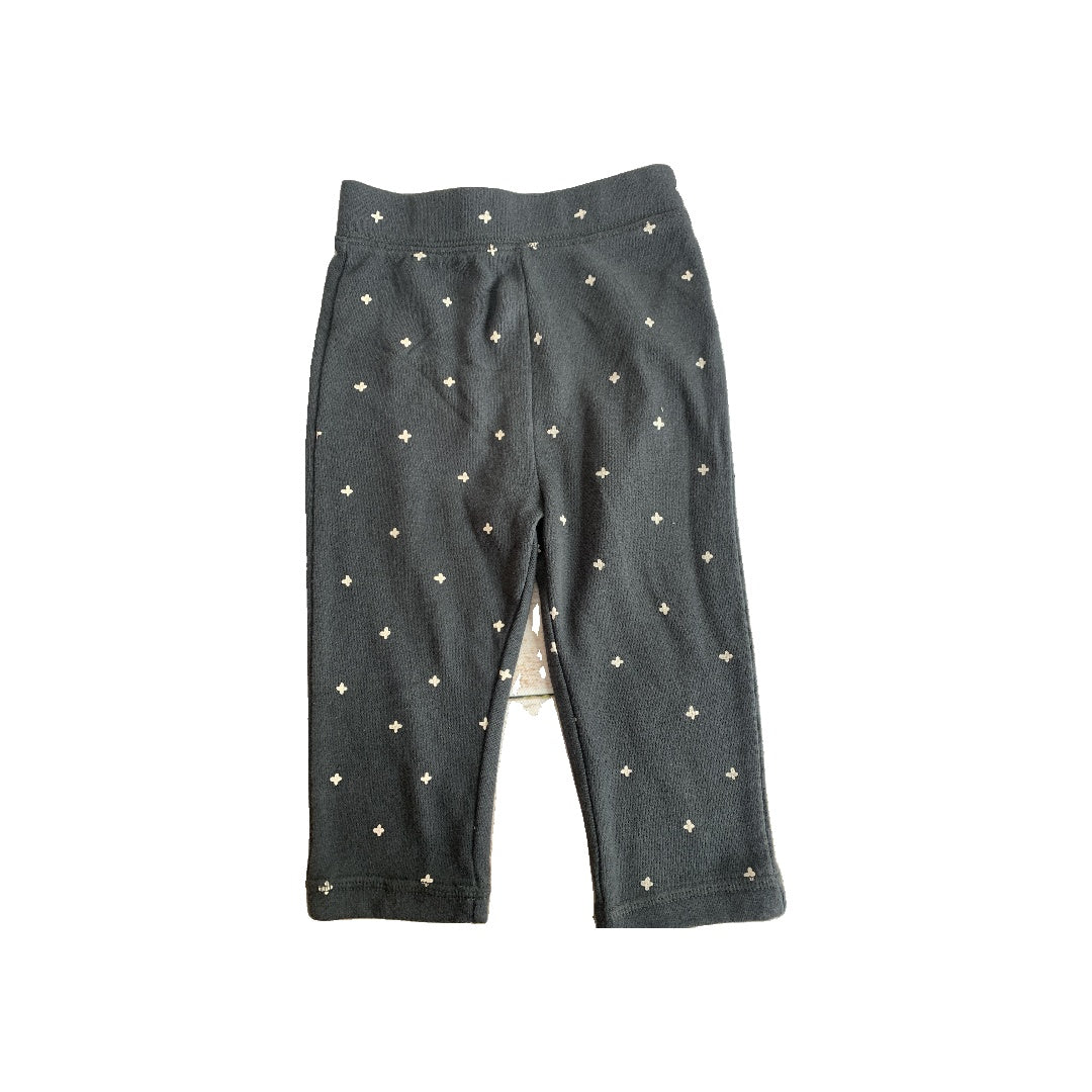 Art Class Boys Black | Wool White | Pattern Pants Size: 18 months Black | Wool White | Pattern