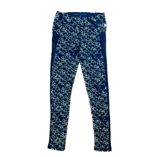 Rockets Of Awesome Girls Black | Yellow Designs Pants Size: 8 - 12 Years Black | Yellow Designs