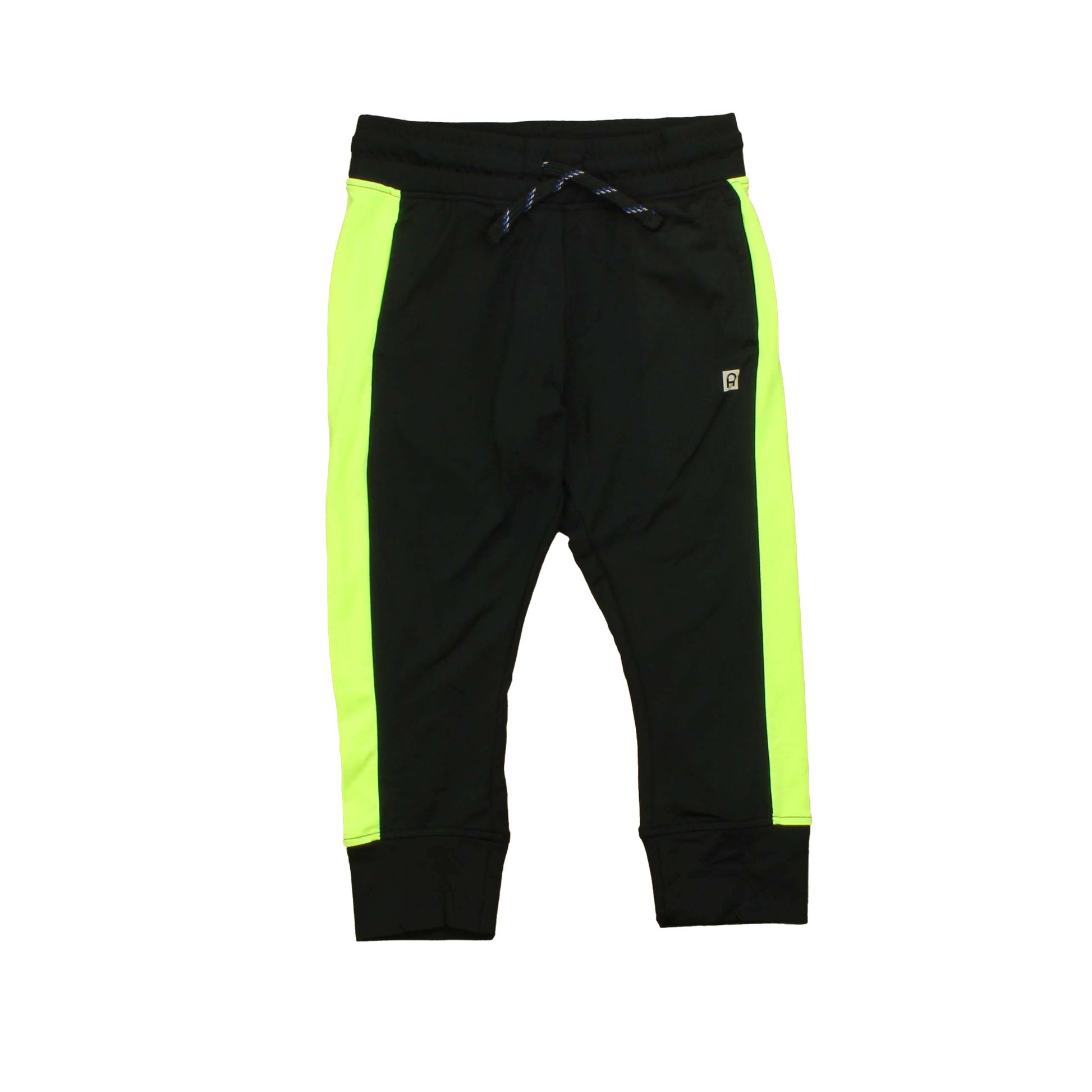 Rockets Of Awesome Boys Black | Yellow Casual Pants Size: 3T Black | Yellow