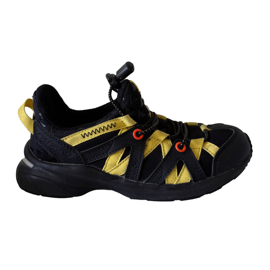 Syunsoku Boys Black | Yellow Sneakers Size: 1 Youth Black | Yellow
