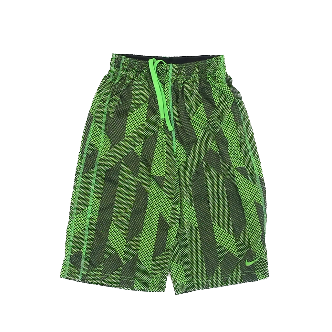 Nike Boys Black | Yellow Athletic Shorts Size: YXL 16-18 Years Black | Yellow