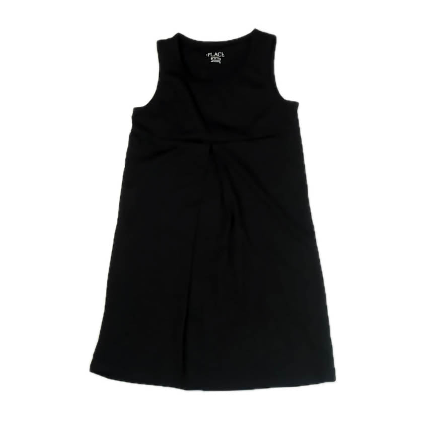 The Children's Place Girls Black Dress Size: 7-8 Years Black