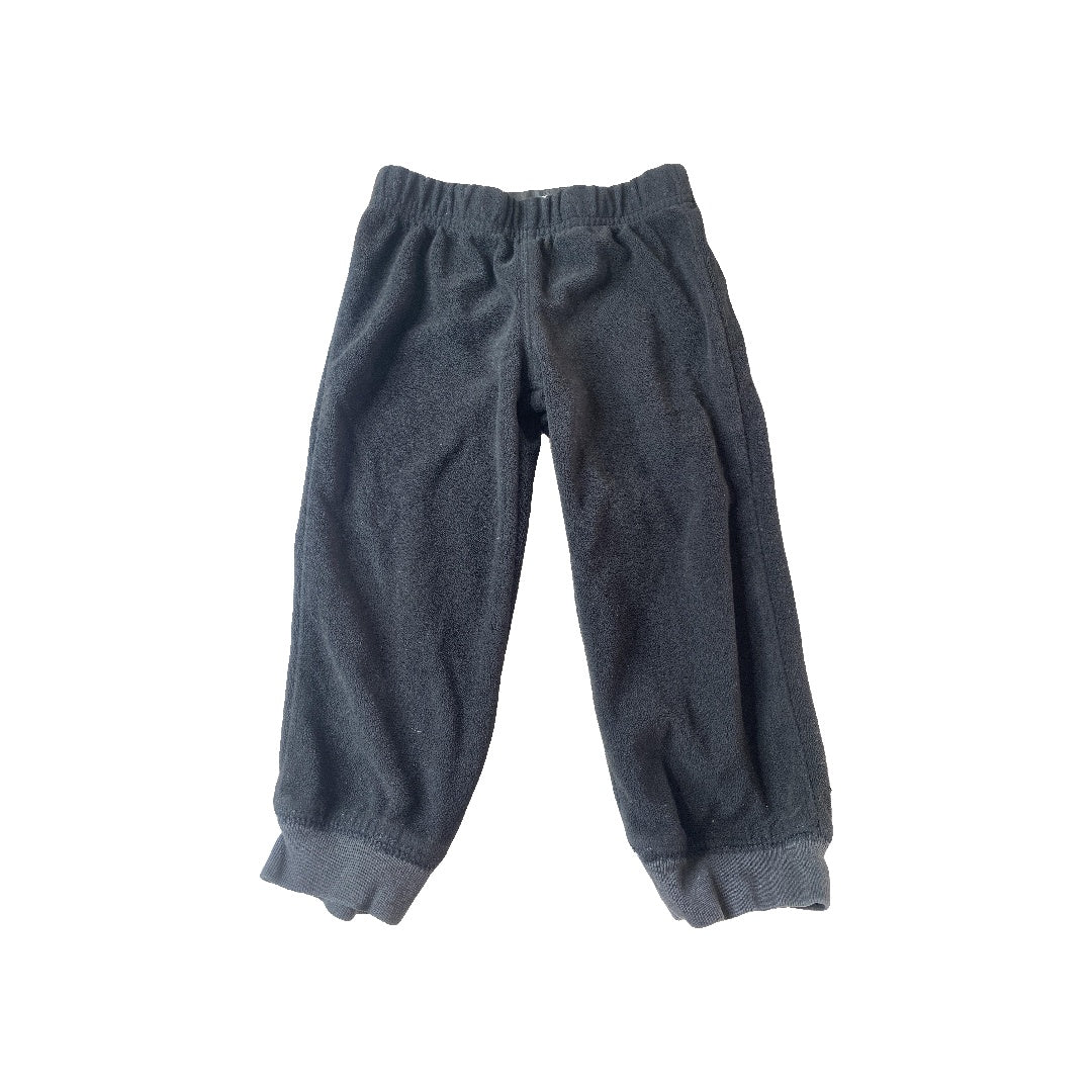 Carters Unisex Black Pants Size: 2T Black