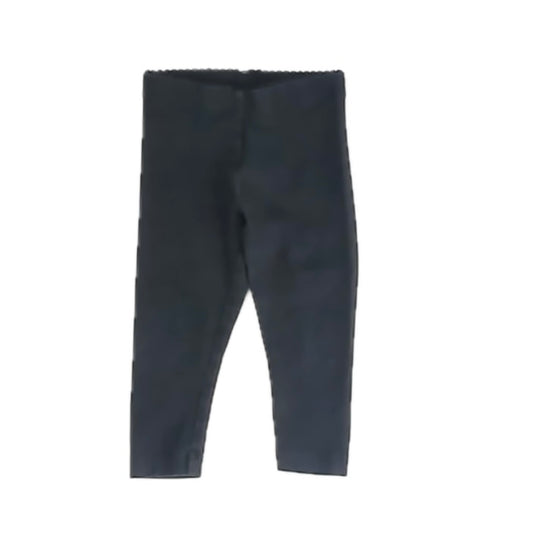 Tea Collection Girls Black Leggings Size: 6-9 Months Black